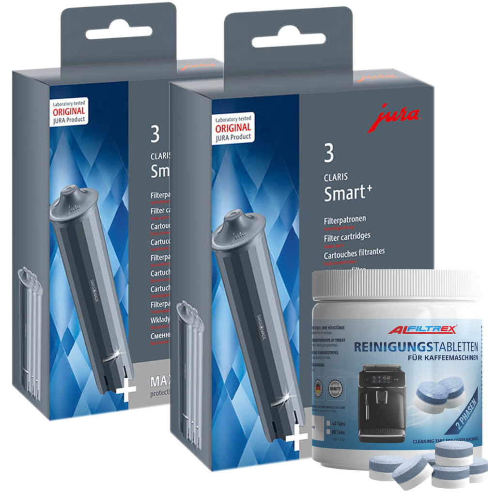Jura 24233 Claris Filterpatrone Smart+ | Smart Plus (2 x 3er-Pack) inkl ...