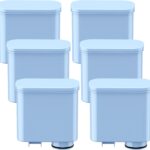 6 Stück Wasserfilter kompatibel mit Kaffeemaschinen Philips Saeco ersetzt Filterpatrone AquaClean CA6903 00, 01, 10, 22 GranBaristo, Incanto, Intelia Deluxe, PicoBaristo, Exprelia, Xelsis